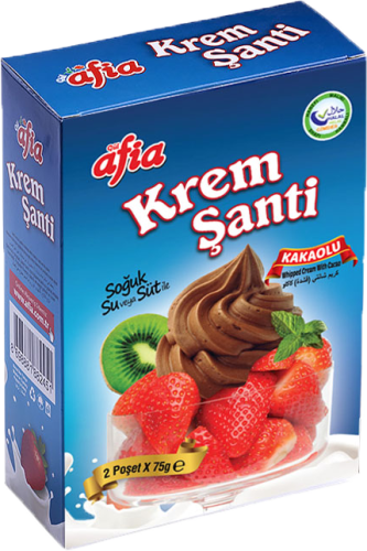 AFİA KREM ŞANTİ KAKAOLU 2 Lİ