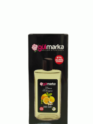 Gülmarka Limon Kolonyası Cam Şişe 200 Ml