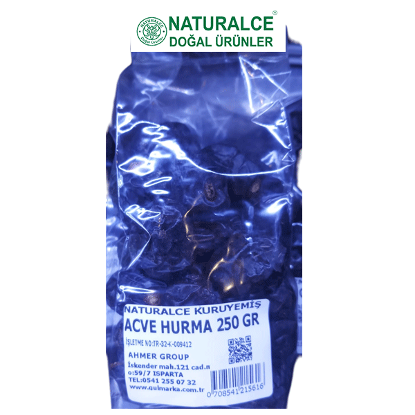 Naturalce Kuruyemiş ACVE Hurma 250 Gr