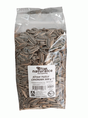 Naturalce Kuruyemiş Siyah Tuzlu çekirdeği 500 GR