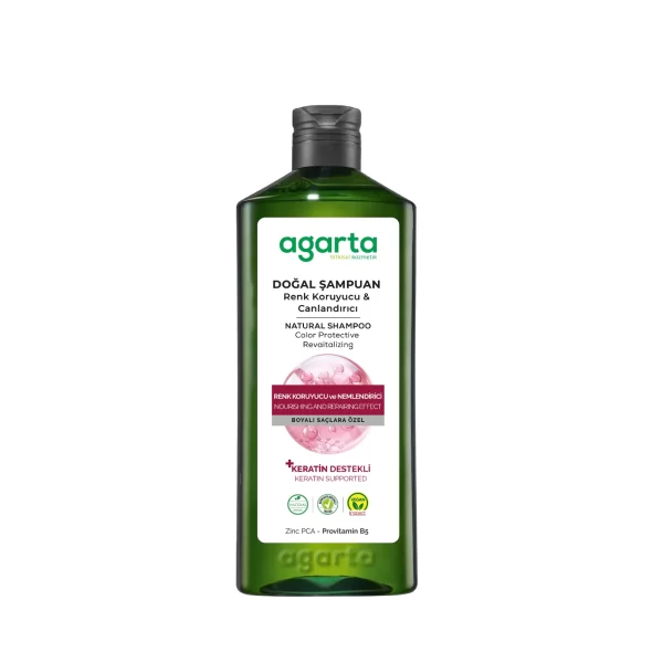 Agarta Doğal Saçlar Renk Koruyucu ve Canlandırıcı Şampuan 400 ml
