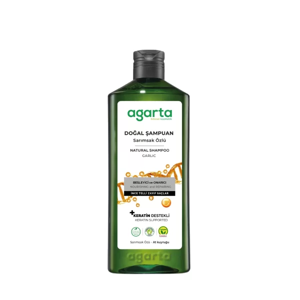 Agarta Doğal Şampuan Sarımsaklı 400 ml